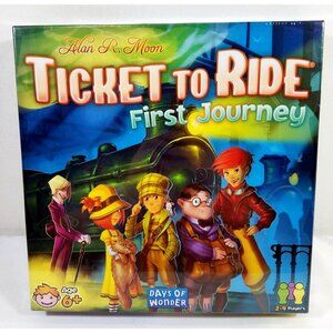 Days of Wonder Ticket to Ride First Journey New In Box Alan R. Moon 2020